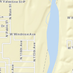 11523-11527 West Windrose Avenue, El Mirage, AZ Street Map