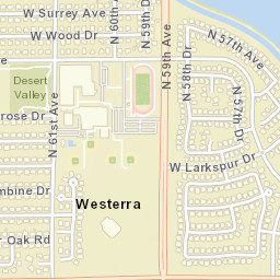 Westerra Arizona Street Map