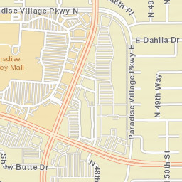 12386-12448 N Tatum Blvd, Phoenix, AZ  Street Map