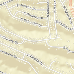 15650-15698 E El Lago Dr, Fountain Hills, AZ Street Map