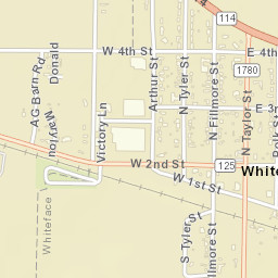 110 South Tyler Street, Whiteface, TX Street Map