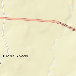 Cross Roads Arkansas Street Map