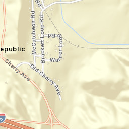 Republic Alabama Street Map