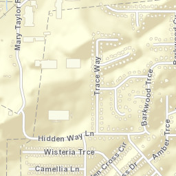 Trussville Manor Alabama Street Map