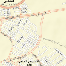 Casablanca Street Map