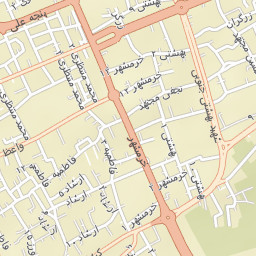 Tabas Street Map