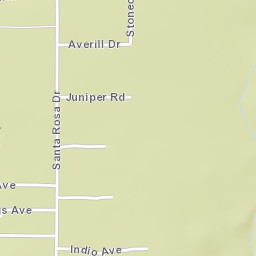 Pinyon Pines California Street Map