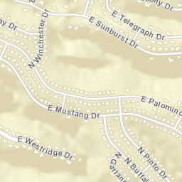 15637 E Telegraph Dr Fountain Hills Street Map