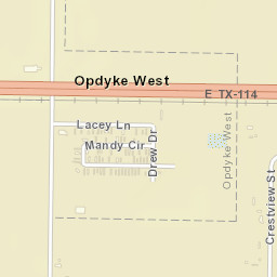 Opdyke West, TX 79336, USA Street Map