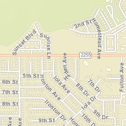 500-502 Justice Avenue Lubbock TX Street Map