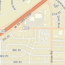 898 Chicago Avenue, Lubbock, TX 79416 Street Map