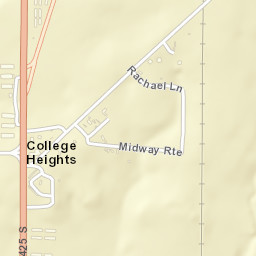 College Heights Arkansas Street Map