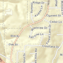 212-292 Woodland Drive, Adamsville, AL Street Map