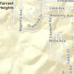 Tarrant Heights Alabama Street Map