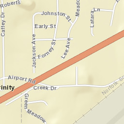 Meadowbrook Alabama Street Map