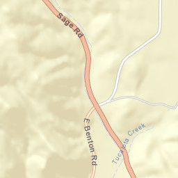 Sage California Street Map