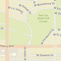 11251-11299 North 107th Avenue, Sun City Street Map