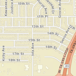 1025 Iola Drive, Lubbock, TX 79416, USA Street Map