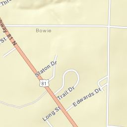 Theater Drive, Bowie, TX 76230, USA Street Map