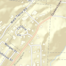 Alton Alabama Street Map
