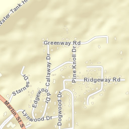 Dellwood Alabama Street Map