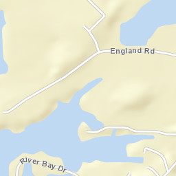 England Isle Alabama Street Map