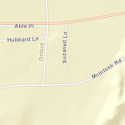Hicks Alabama Street Map