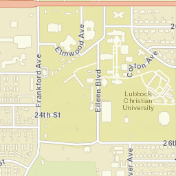 2412 Frankford Avenue, Lubbock, TX Street Map