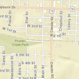 401-499 N Center St, Bonham, TX 75418,, Street Map