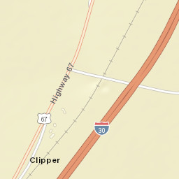 Clipper Arkansas Street Map
