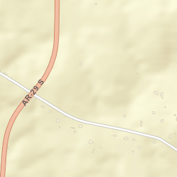 Evening Shade Arkansas Street Map