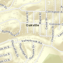 Roebuck Springs Alabama Street Map