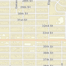 3100-3198 Gary Ave Lubbock TX Street Map