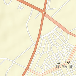 Tit Mellil Street Map