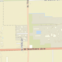 7540 W Northern Ave, Glendale, AZ 85303, USA Street Map