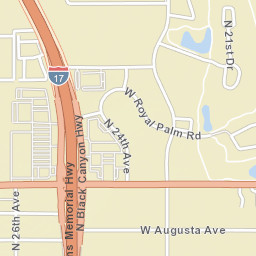 8433 N Black Canyon Hwy Phoenix AZ Street Map
