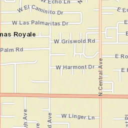 8089-8099 N Central Ave Phoenix AZ Street Map