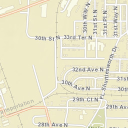 Village Creek Alabama Street Map
