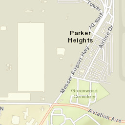 Parker Heights Alabama Street Map