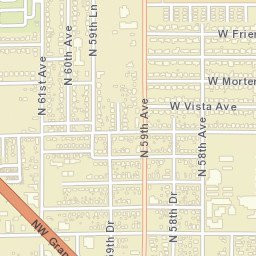 7230 North 59th Drive, Glendale, AZ 85301 Street Map