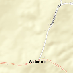 Waterloo Arkansas Street Map