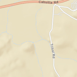 Cahuilla California Street Map