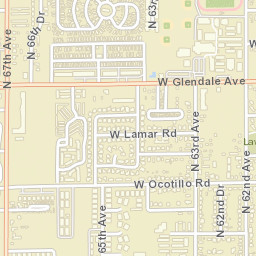 Lazy J Trailer Lodge Arizona Street Map