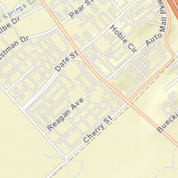 Linda Rose California Street Map