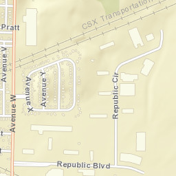Tuxedo Heights Alabama Street Map