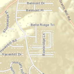 Old Leeds Forest Alabama Street Map