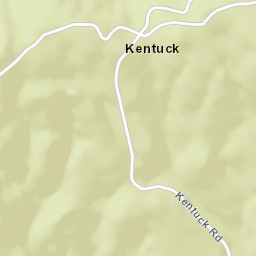 Kentuck Alabama Street Map