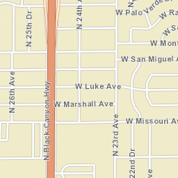 New Home Mobile Park Arizona Street Map