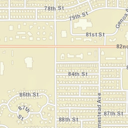 5905-5987 82nd Street, Lubbock, TX Street Map