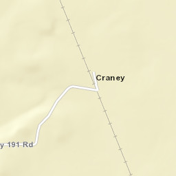 Craney Arkansas Street Map